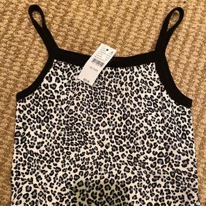 Brandy Melville Leopard Tank Top